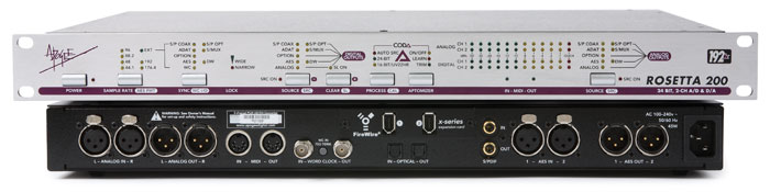 Apogee ROSETTA 200 96k192k 24Bit 2通道AD转换器